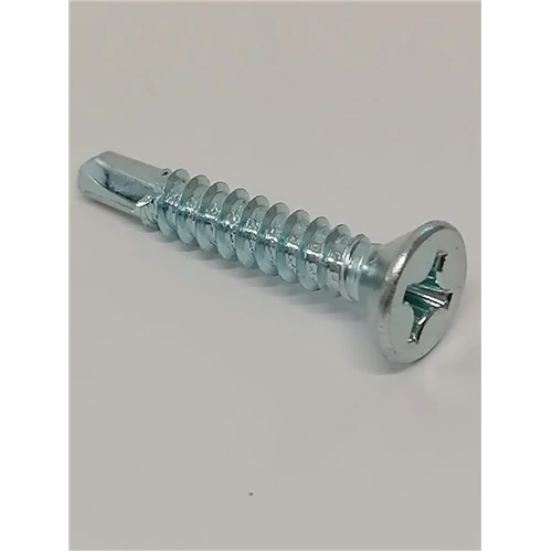 Önfúrós süllyesztettfejű lemezcsavar 4,2x25mm DIN 7504/O