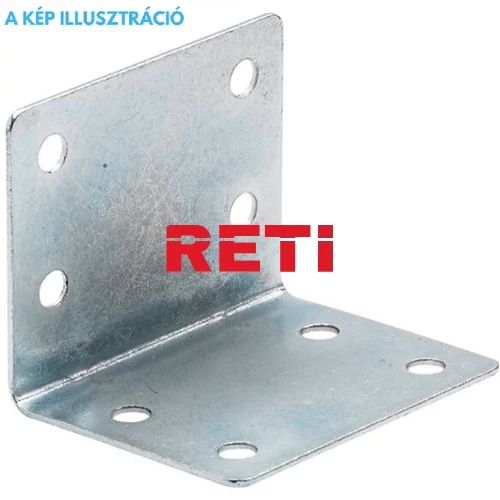 Sarokvas horganyzott 105x105x90 mm