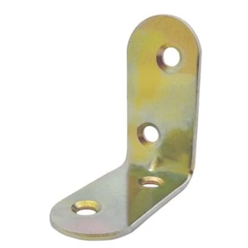 Sarokvas 40x40mm sárga